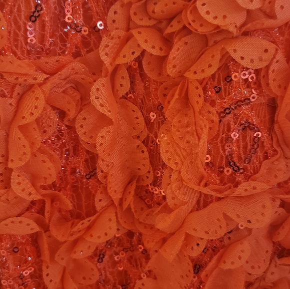 BNWT Red dress with sequin and crystals - Picture 4 of 5